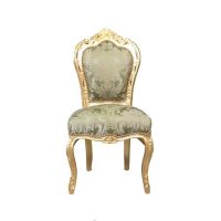 Baroque chair green Ref CH001