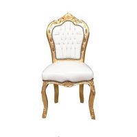 Baroque chair white and golden Ref CH008
