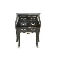 Commode baroque black Ref BCD001-1