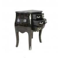 Commode baroque black Ref BCD001-2