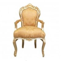 Armchair baroque golden Ref ACH 011