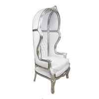 Chair baroque white carriage Refe 2- 1080
