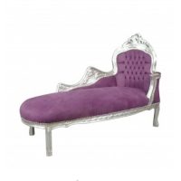 Chaise baroque purple Ref CHL 008